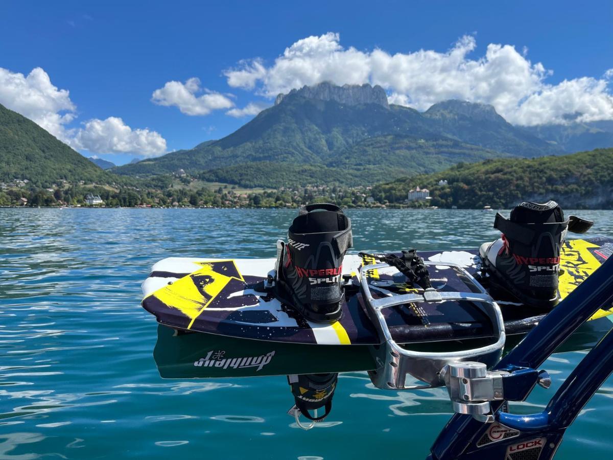 Entre Lac d'Annecy et montagnes, golf et parapente à pieds Talloires Esterno foto